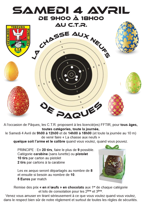 CHASSE AUX NEUFS PAQUES - CT RUMILLIENS
