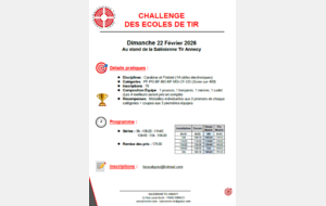 CHALLENGE ECOLES DE TIR - LA SALESIENNE TIR