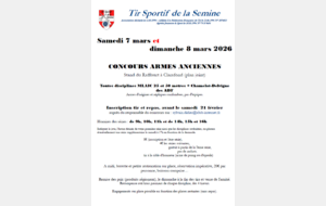 CONCOURS ARMES ANCIENNES - TS SEMINE