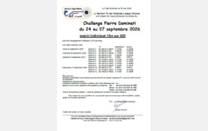 CHALLENGE PIERRE DOMINATI - AL COTOISE