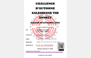 CHALLENGE D'AUTOMNE - SALESIENNE TIR